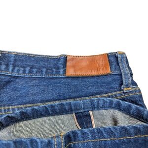 Flint And Tinder Jeans Men's Size 34x27 Denim Straight Fit Made In USA Selvedge